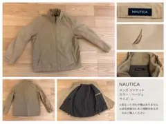 NAUTICA メンズ ジャケット ベージュ Lのサムネイル