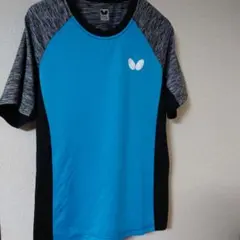 Butterfly 卓球ウェア Lサイズ 青練習用