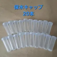 保水キャップ　5cm　20本　一輪挿し　品質保持キャップ　保水ポット