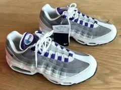 【新品 未使用】 ナイキ エアマックス95 グレープ ウィメンズ 27.0cm