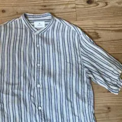 URBAN RESEARCH Sonny Label リネンストライプシャツ Mのサムネイル