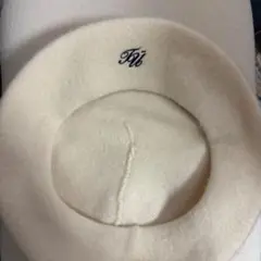 トリートユアセルフ ベレー帽 白