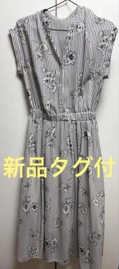 夏もの最終値下げ！新品タグ付　インタープラネットワンピースのサムネイル