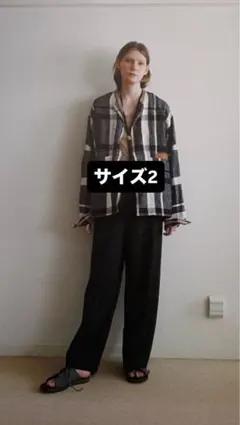SUNSEA N.M Oxford Royal w/耳STRAIGHTPantsのサムネイル