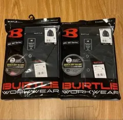 【2枚セット】BURTLE バートル665 長袖ポロシャツ ネイビー 3Lのサムネイル