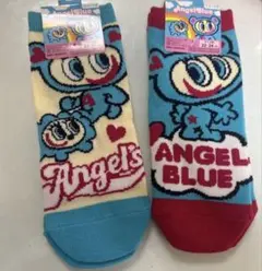 ANGEL BLUE ✧︎キャラクターソックス 2足セット22～24cm超可愛い♡