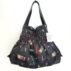 ピッコーネ◇スカーフ柄風トートバッグ◇PICONE