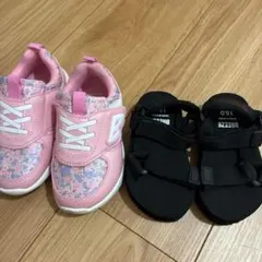 BREEZE サンダル　スニーカー　セット15.0cmのサムネイル