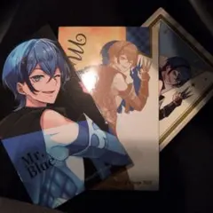 ウォーターチャレンジ ドリーミーくじ ミスターブルー ブロマイド