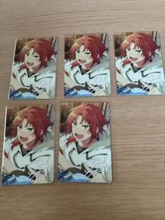 あんスタ　月永レオ　韓国フォトカード　5枚セット　フィーチャー開花前