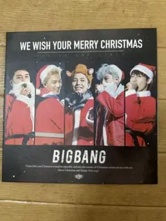 BIGBANG クリスマスカード サイン入り