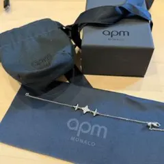 ネット完売品　apm MONACO シルバーブレスレット 星形チャーム