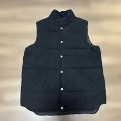 DEAR LAUREL 黒のダウンベスト