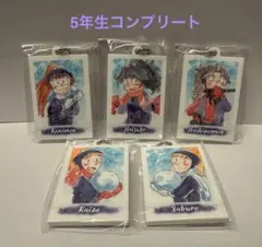 忍たま乱太郎　ぱしゃこれ　ミニアクリルキーホルダー　5年生コンプリート