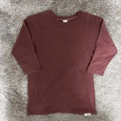 ENTRY SG. 5分丈 定価5830円 コットン100% バーガンディ Mのサムネイル