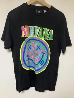H&M NIRVANA Tシャツ ブラック M