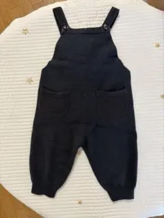 ZARA ダークネイビー オーバーオール 80　サロペット