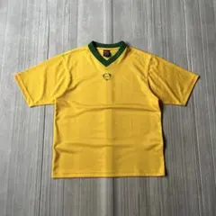 NIKE 90s 00s ゲームシャツ ブラジル代表 サッカー Vネック M