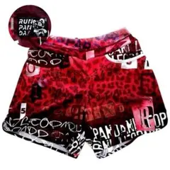 PANDANI ランニング　サイクルパンツ レオパード柄 自転車　ピンク XSのサムネイル