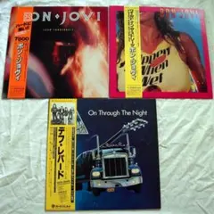 BON JOVI + DEF LEPPARD LPレコード 3枚セット BON JOVI + DEF LEPPARD LPレコード 3枚セット - メルカリ
