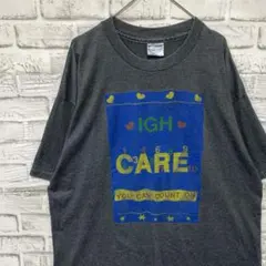 USA製90sヴィンテージTシャツ！シングルステッチグレー古着XL0601