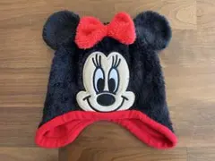 ディズニー　子供用　キッズ　ミニーマウス ニット帽 52cm