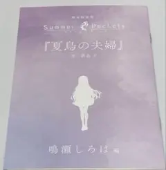劇場編集版 Summer Pockets 入場者特典　短編小説　鳴瀬しろは編