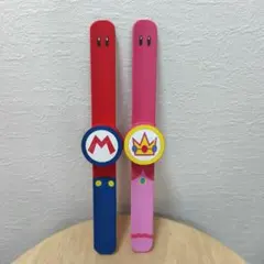 マリオ＆ピーチ パワーアップバンド 2本セットのサムネイル
