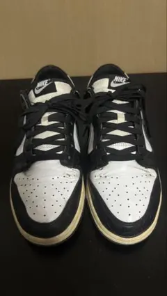 NIKE ダンクLOW レトロ 白/黒