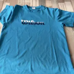 Wilson バドミントン シャツ 青 2017年大会