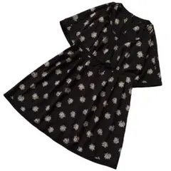 インゲボルグ　INGEBORG カメリア柄チュニック　13号　日本製 インゲボルグ INGEBORG カメリア柄チュニック 13号 日本製