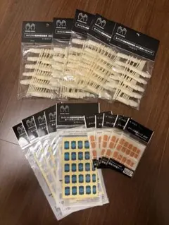 ネイル検定　認定チップ・両面テープ・ルースキューティクルセット