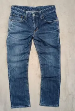 EDWIN 502 ブルー ストレートデニム 32サイズ