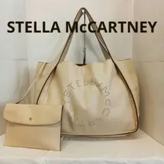 APB04 ステラマッカートニー パンチングロゴ トートバッグ ポーチ付き