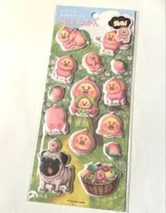 正規品　 こびとづかん スペシャルもっちもちシール カクレモモジリ もっちもち