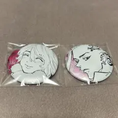 東京リベンジャーズ　マイキーマート　新体験展　メタリック缶バッジ