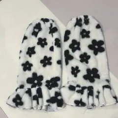 レッグウォーマー お花 韓国