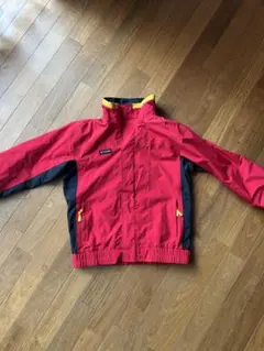 Columbia ナイロンジャケット L/G レッド/ブラック