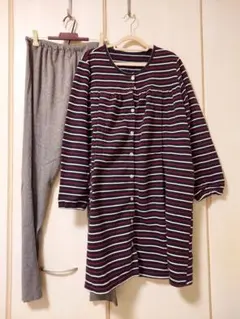 マタニティパジャマ　授乳開口部付き