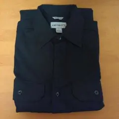 Carhartt ワークシャツ 黒 Sサイズ