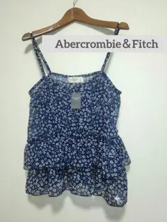 アバクロ Abercrombie＆Fitch小花柄キャミソール ビスチェ ロゴのサムネイル