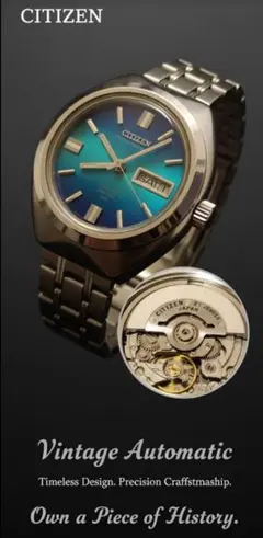 秀*吉様 【美品】CITIZEN 自動巻腕時計（オーバーホール済み）稼働品