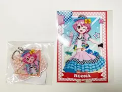 プリパラ【 全力☆ダッシュ ハッピールート コーデ】 レオナ 缶バッジ