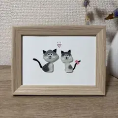 씨글래스 아트 캣 하트