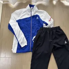 【美品】le coq sportif ナイロンジャケット　ジャージ　上下