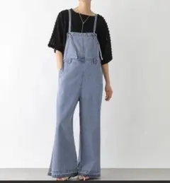 デニムサロペット