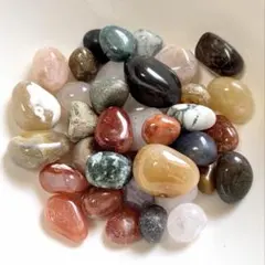 天然石 タンブル まとめ売り 約255g パワーストーン 詰め合わせ ③