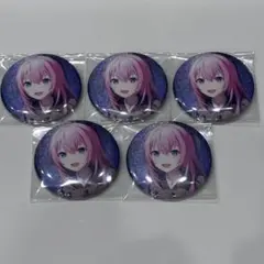 プロセカ 巡音ルカ グリッター缶バッジ 43A