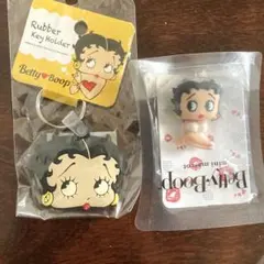 ❤️ベティ❤️ 未使用Rubberお顔キーホルダー　パーツ　⭐️☆匿名☆のサムネイル