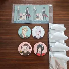 関西万博　SPY×FAMILY 缶バッジ 4個セット